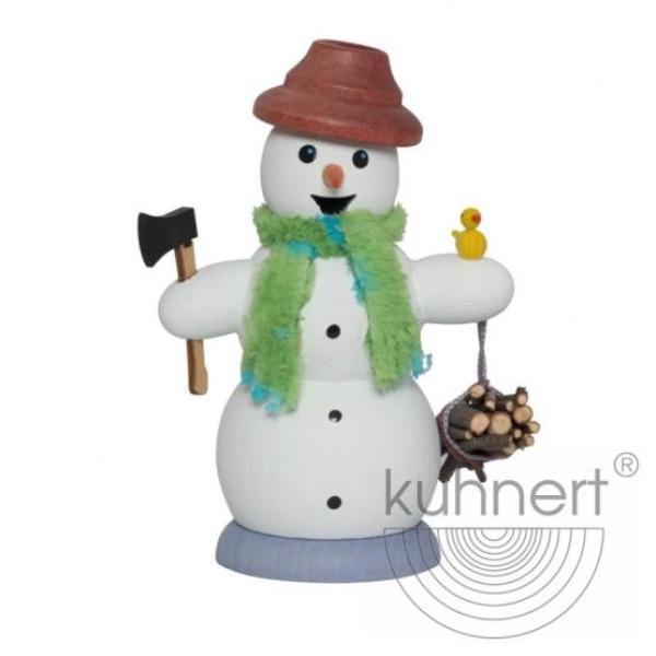 Räuchermann Schneemann Holzsammler